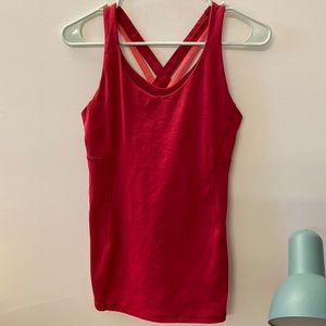 Lululemon tank top pink